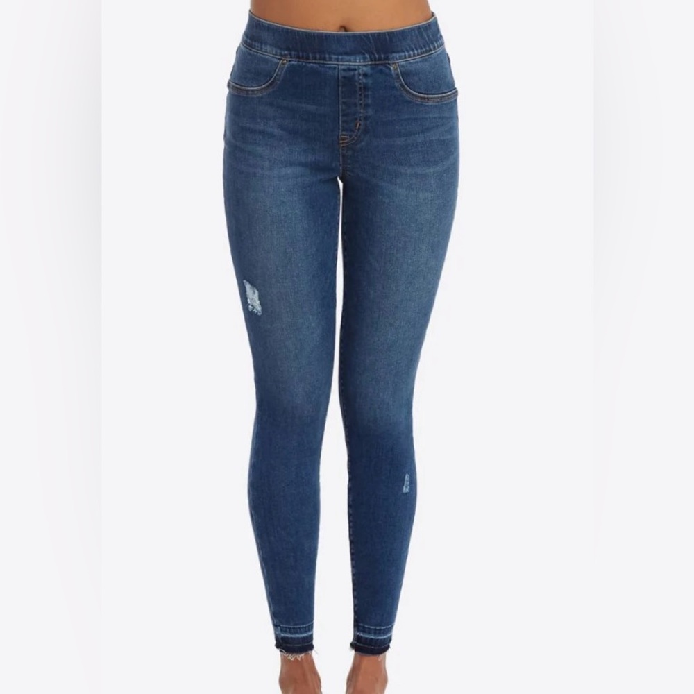 SPANX Distressed Skinny Jeans #20203R Brand New